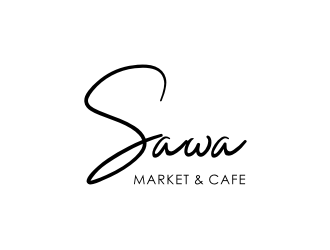 Sawa Market & Cafe  logo design by asyqh
