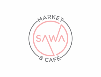 Sawa Market & Cafe  logo design by hopee
