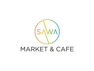 Sawa Market & Cafe  logo design by blessings