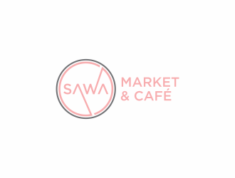 Sawa Market & Cafe  logo design by hopee