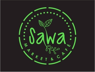 Sawa Market & Cafe  logo design by Eko_Kurniawan