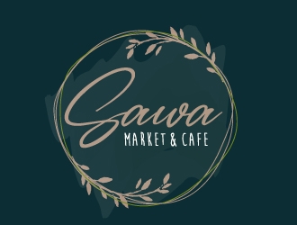 Sawa Market & Cafe  logo design by jaize