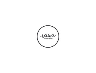 Sawa Market & Cafe  logo design by gusth!nk