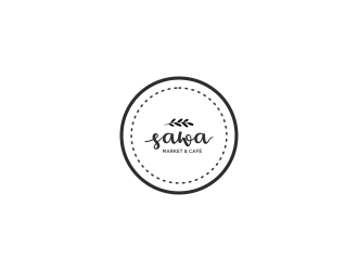 Sawa Market & Cafe  logo design by gusth!nk
