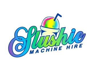 slushie machine hire logo design by abss