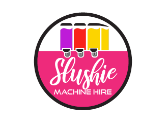slushie machine hire logo design by justin_ezra