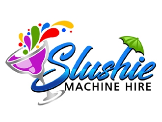 slushie machine hire logo design by ingepro