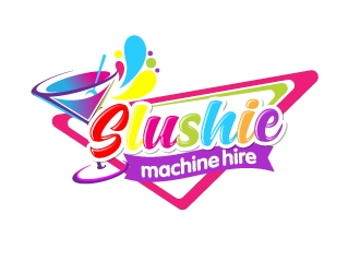 slushie machine hire logo design by jaize