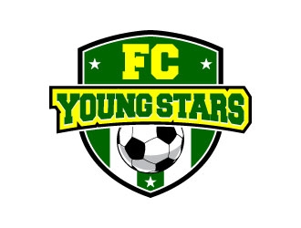 FC Young Stars logo design by J0s3Ph