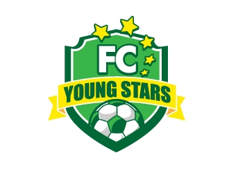FC Young Stars logo design by jaize