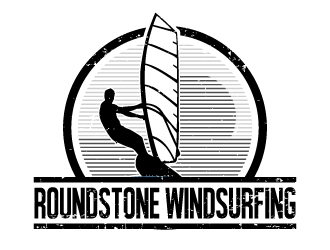 Roundstone Windsurfing logo design by abss