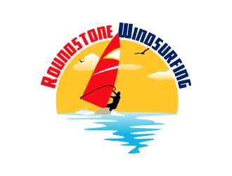 Roundstone Windsurfing logo design by Kruger