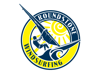 Roundstone Windsurfing logo design by PRN123