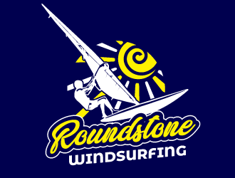 Roundstone Windsurfing logo design by PRN123