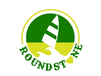 Roundstone Windsurfing logo design by uttam