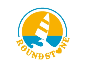 Roundstone Windsurfing logo design by uttam