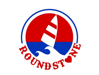 Roundstone Windsurfing logo design by uttam