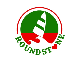 Roundstone Windsurfing logo design by uttam
