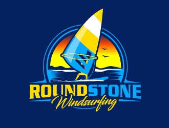 Roundstone Windsurfing logo design by dasigns