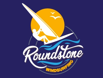 Roundstone Windsurfing logo design by dasigns