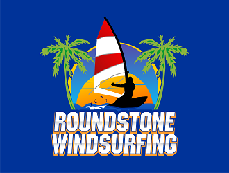 Roundstone Windsurfing logo design by Republik