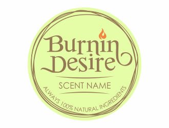 Burnin Desire logo design by YONK
