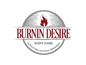 Burnin Desire logo design by moomoo