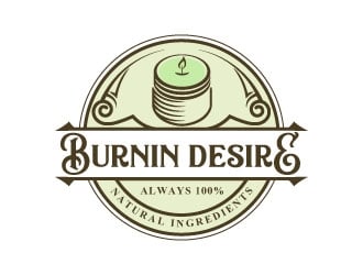 Burnin Desire logo design by uttam