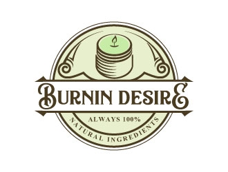 Burnin Desire logo design by uttam