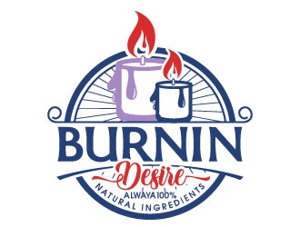Burnin Desire logo design by Suvendu