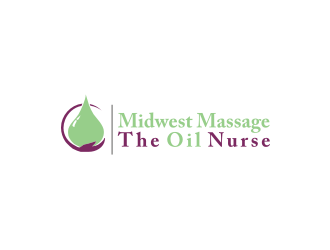 Midwest Massage The Oil Nurse logo design by Diancox