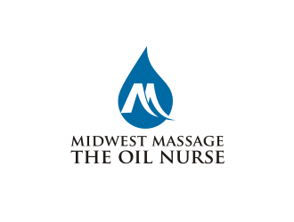 Midwest Massage The Oil Nurse logo design by R-art