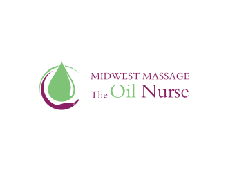 Midwest Massage The Oil Nurse logo design by Barkah