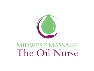 Midwest Massage The Oil Nurse logo design by Barkah