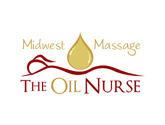 Midwest Massage The Oil Nurse logo design by haze