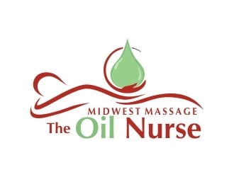Midwest Massage The Oil Nurse logo design by ruki