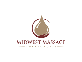 Midwest Massage The Oil Nurse logo design by oke2angconcept