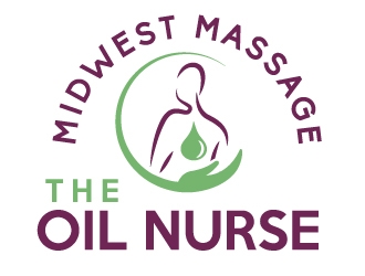 Midwest Massage The Oil Nurse logo design by MonkDesign