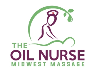 Midwest Massage The Oil Nurse logo design by MonkDesign