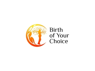 Birth of Your Choice (division of Life of Your Choice) logo design by N3V4
