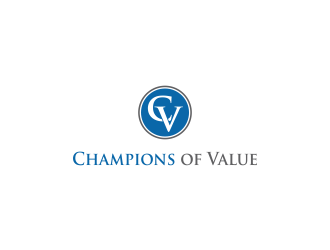 Champions of Value logo design by oke2angconcept