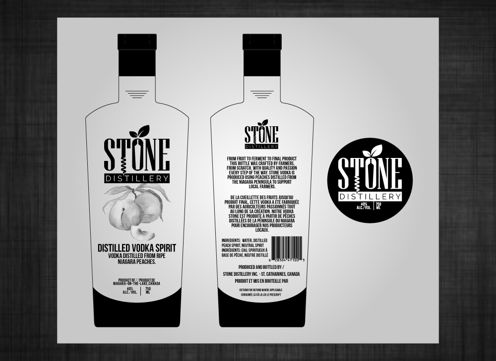 Stone Distillery logo design by LogOExperT