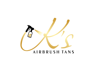 Ks Airbrush Tans logo design by done