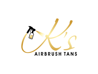 Ks Airbrush Tans logo design by done