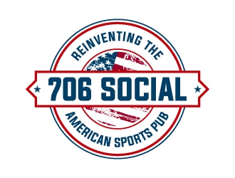 706 Social  logo design by karjen