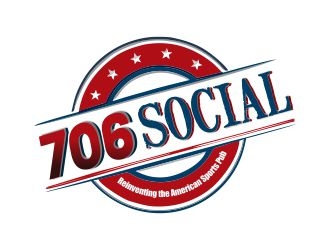 706 Social  logo design by mrdesign