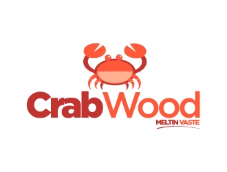 CrabWood   / company name: Meltin Vaste logo design by Erasedink