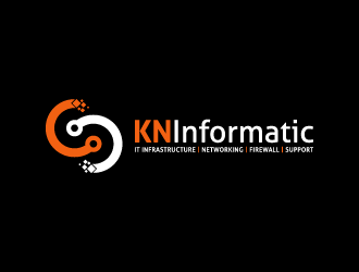KN Informatic  (KNInformatic) logo design by pencilhand