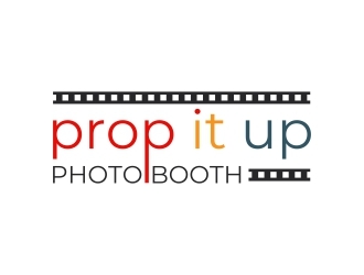 Prop It Up Photo Booth logo design by dibyo