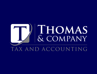 Thomas & Company - Tax and Accounting logo design by pakNton
